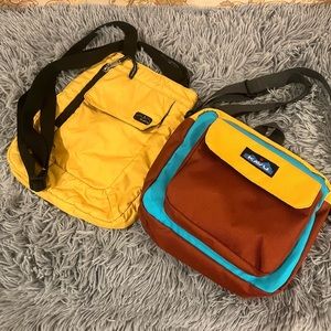 Lot of two Kavu crossbody Keeper Nantucket purses bags